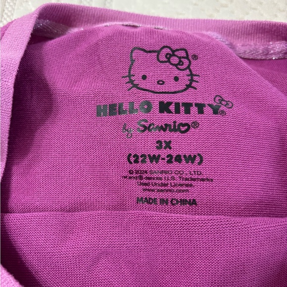 Hello Kitty Pink and Purple Pajama Set - Picture 6 of 7